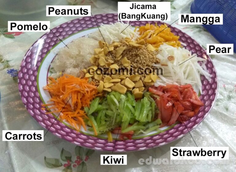 CNY: Fruits Yee Sang (Chinese New Year)