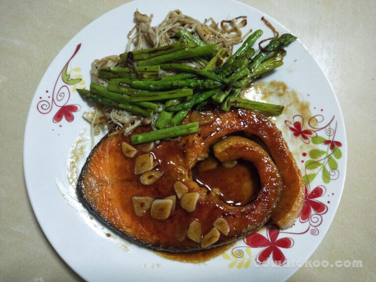 Home Cooked Teriyaki Salmon